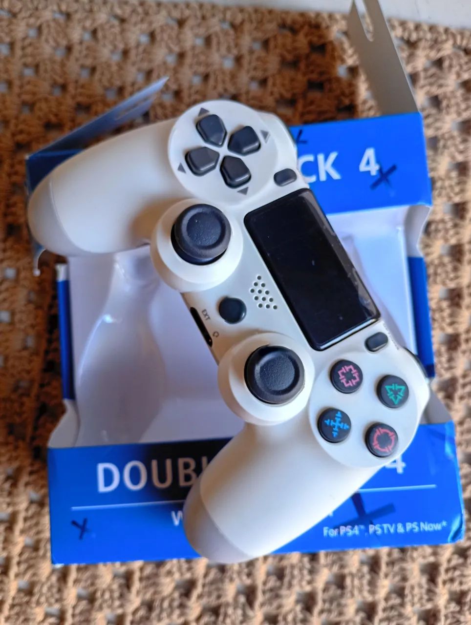 Controle ps4 bluetooth branco  - Foto 2