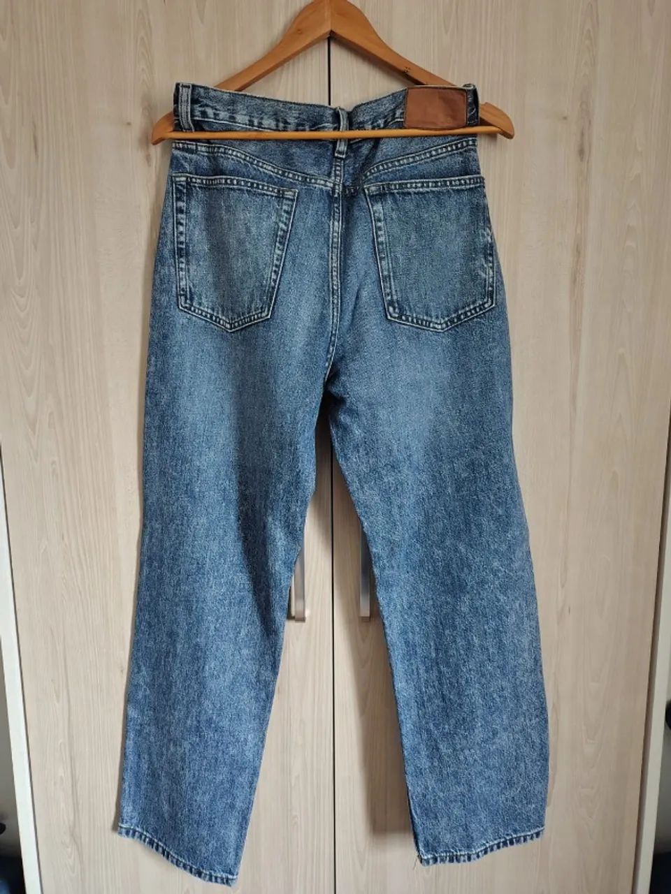 Calça Jeans Reta Zara Azul - Foto 2