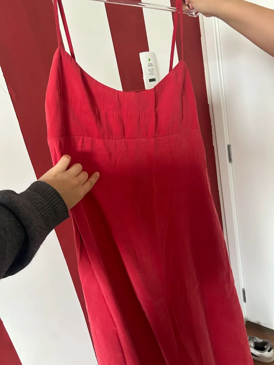 Vestido Vermelho Longo Hering - Foto 2