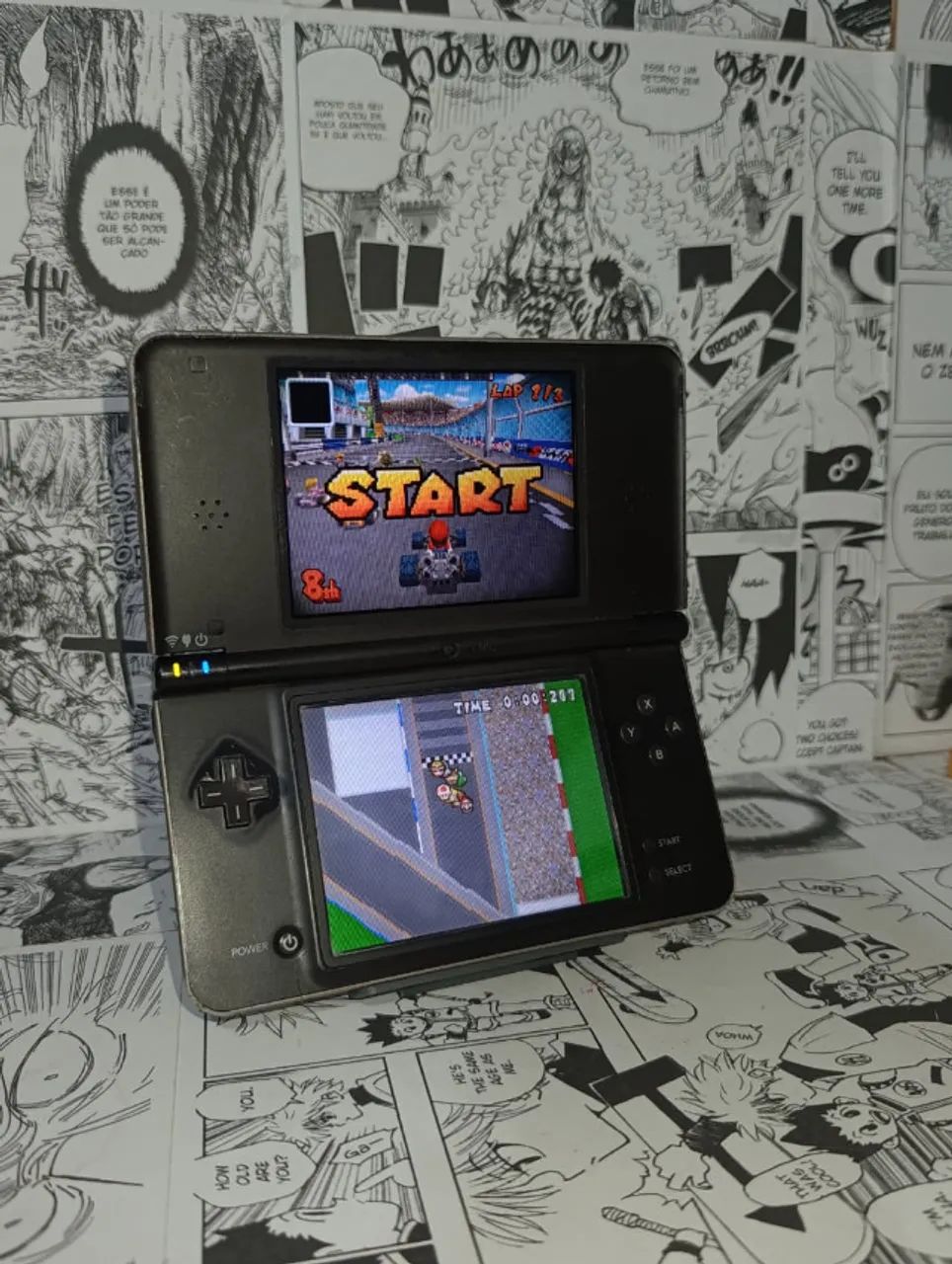 Console Nintendo DSi XL Marrom Completo - Funcionando 100%