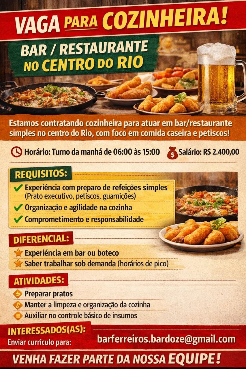 Cozinheiro(a)