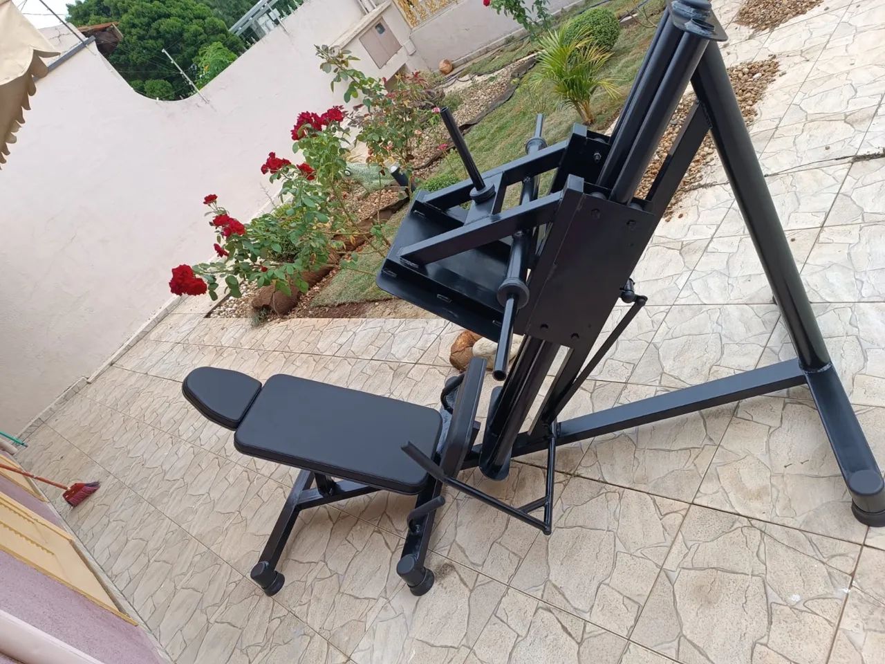 Kit Hack squat e Leg press 45° Novos - Foto 5