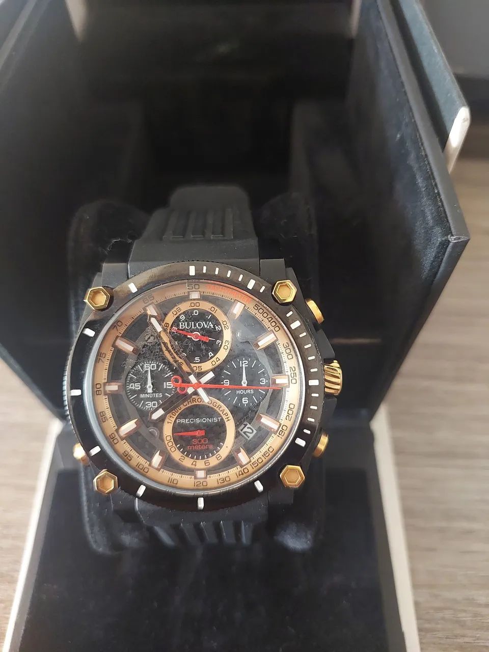 Relógio Bulova Precisionist 98b181 / Wb31603p - Foto 4