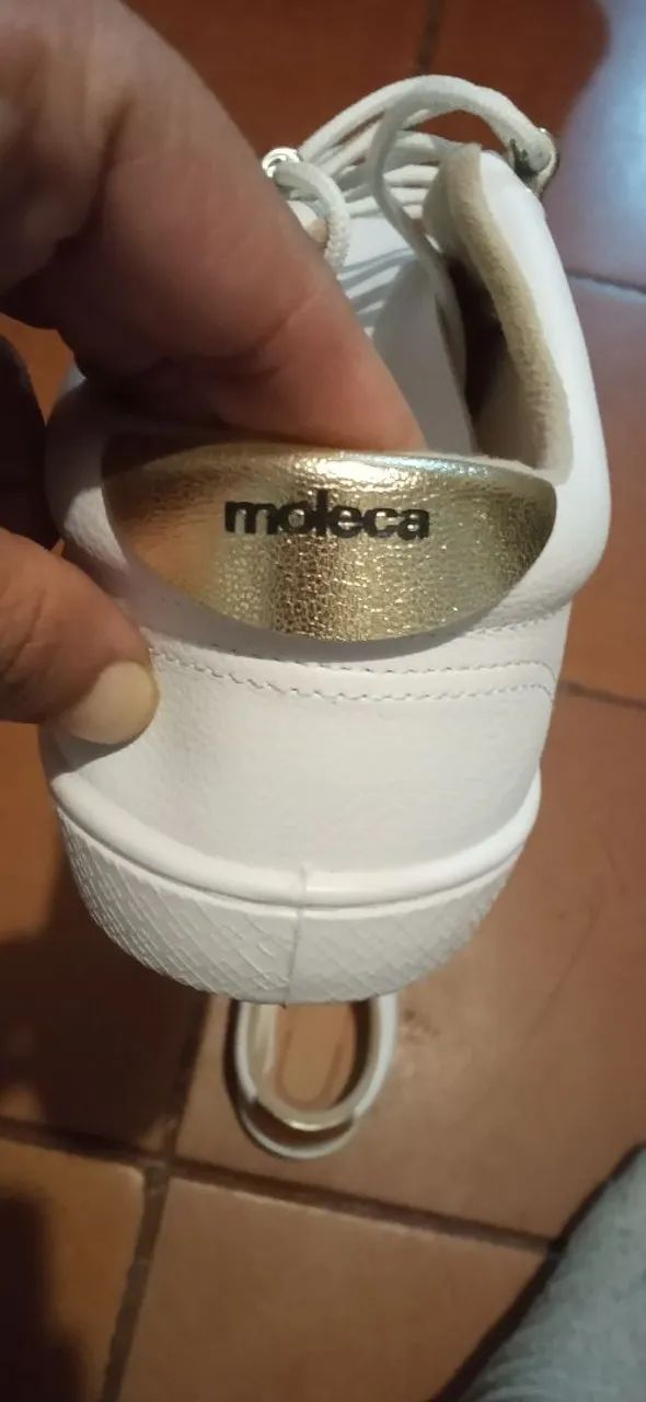 Tênis Moleca branco semi novo - Foto 2