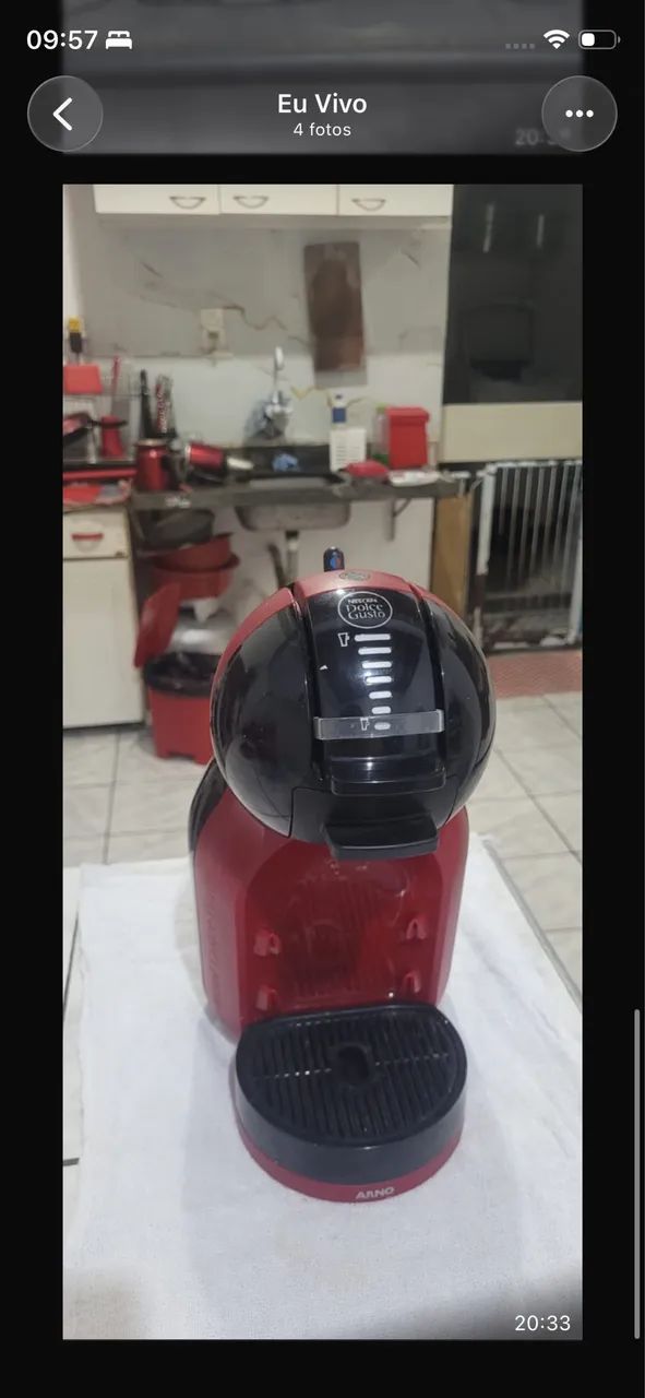 Cafeteira dolce gusto 