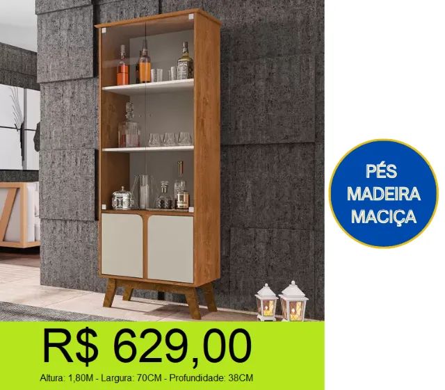Cristaleira - produto a pronta entrega  - Foto 2