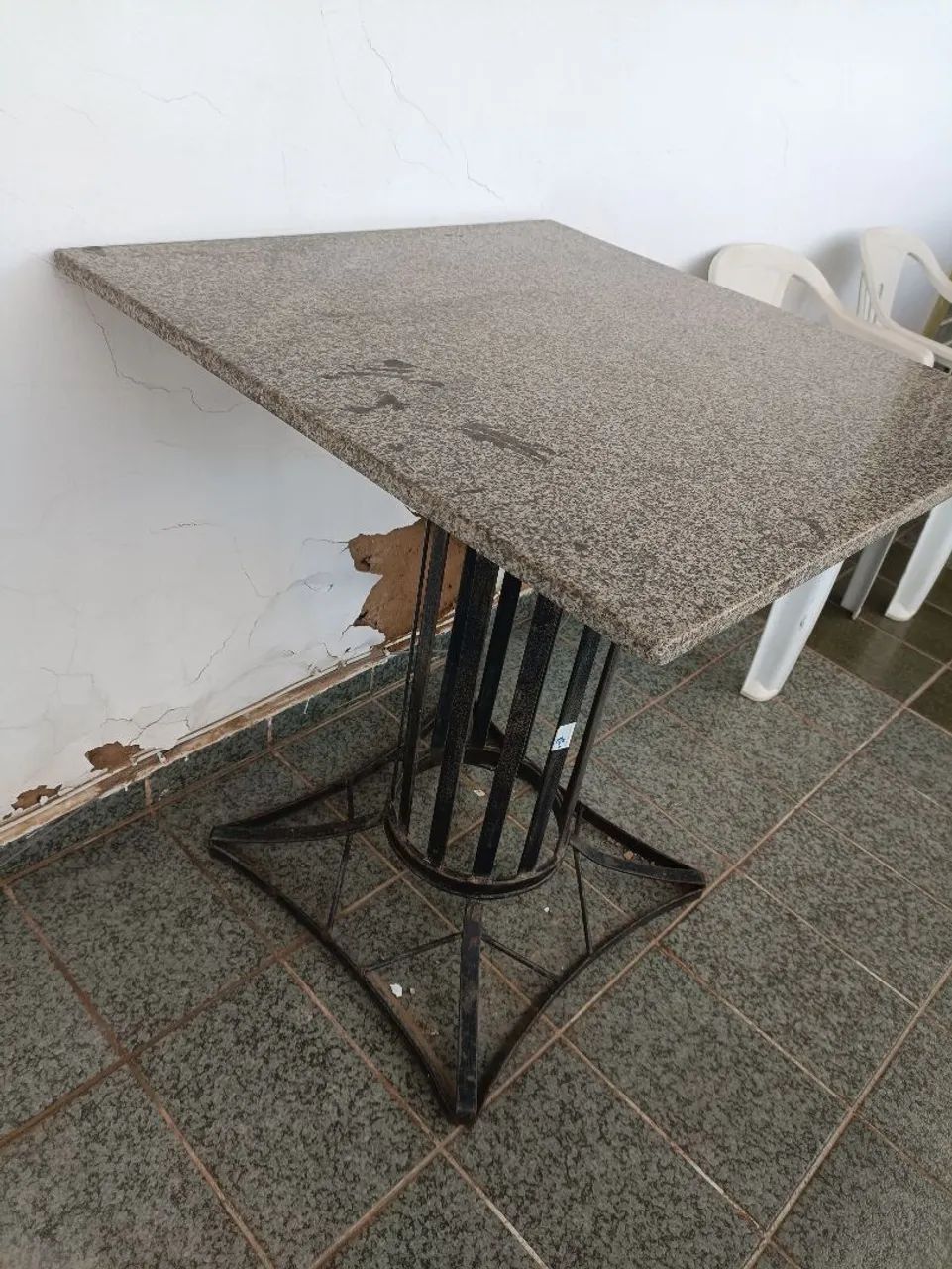 Mesa de pedra Quadrada - Foto 2