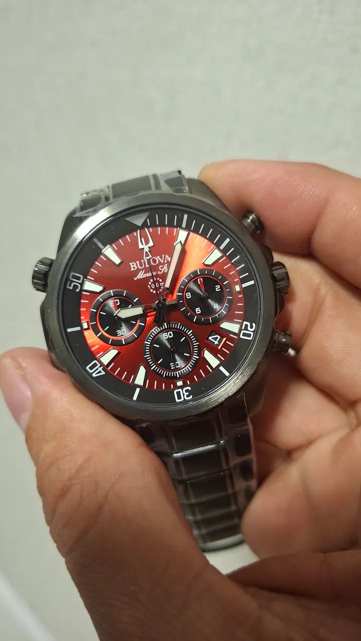 Relógio bulova Marine star. 