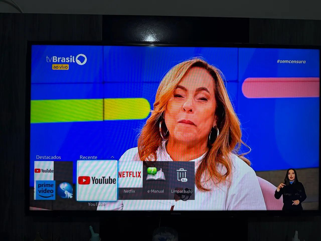 ? TV Samsung 40 Polegadas Smart TV Full HD - UN40H6400AG  - Foto 4