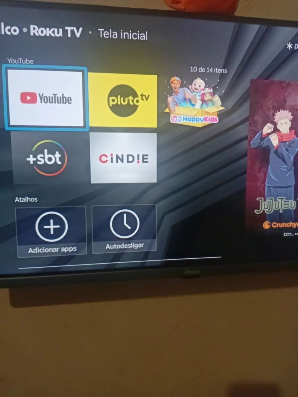 TV smart 32 polegadas semi nova - Foto 5