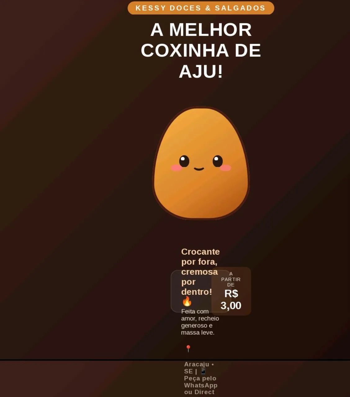 Salgados para revenda 