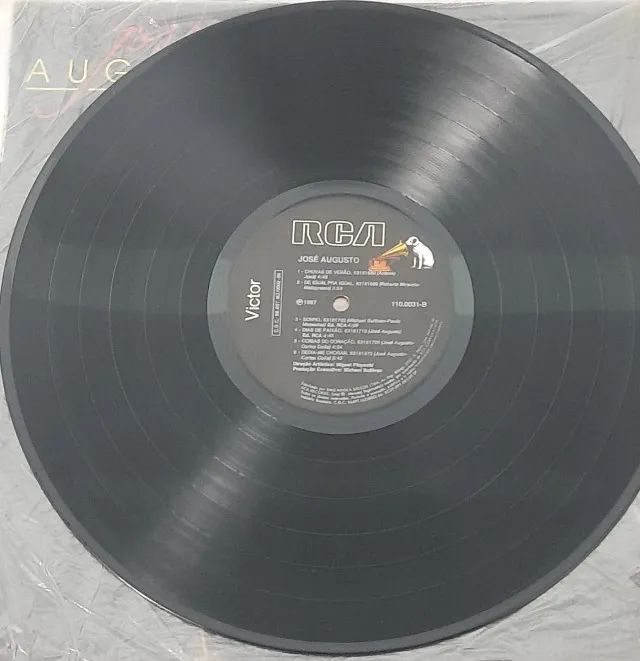 LP José Augusto Original 1986 RCA Victor Disco De Vinil - Foto 3