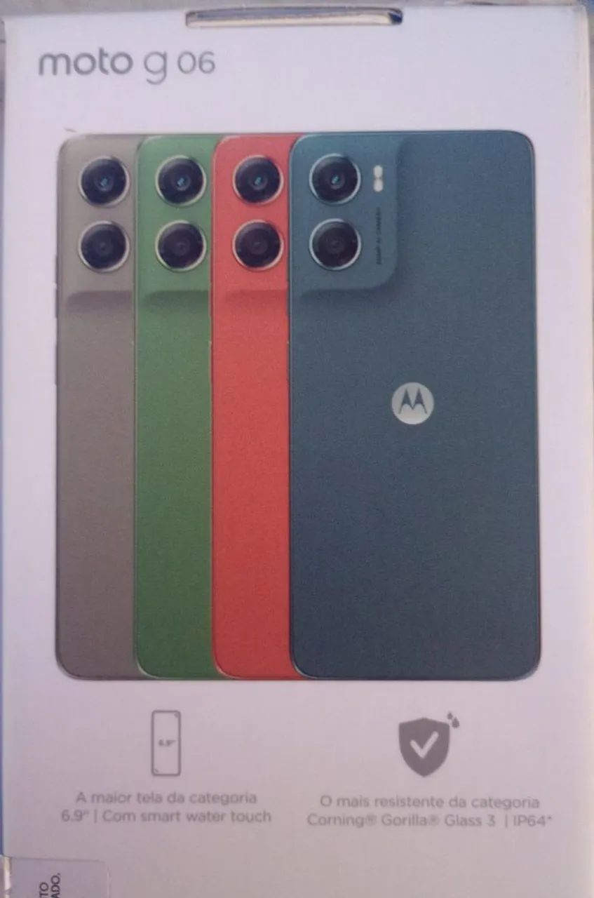 Motorola G06 novo