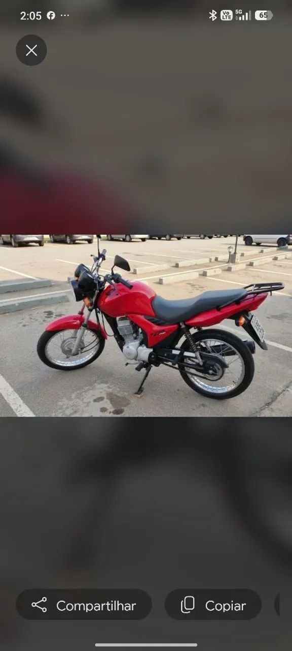 Moto impecável 