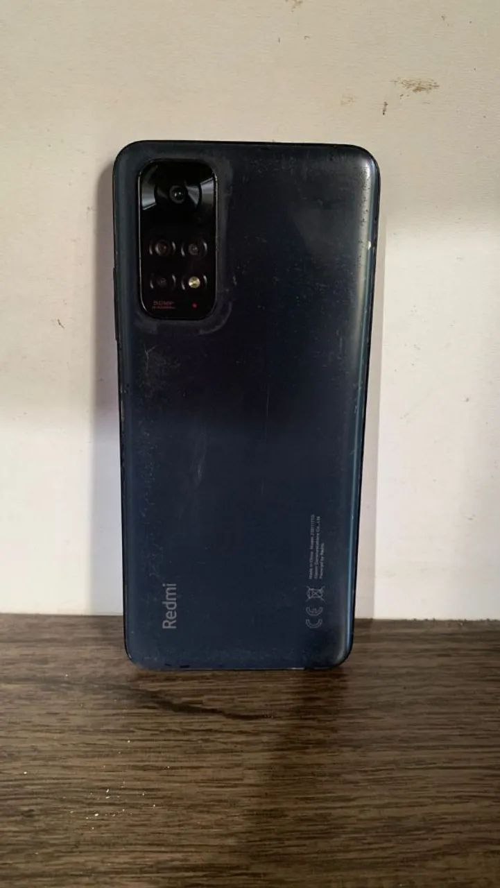 Smartphone Xiaomi Redmi note 11 128GB da cor Preta - Foto 4