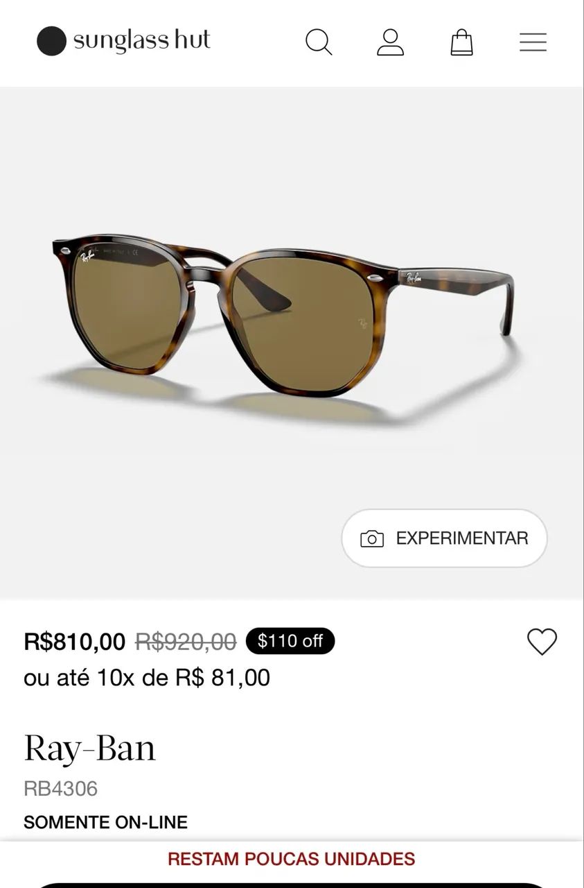 Óculos Rayban Original - Foto 4