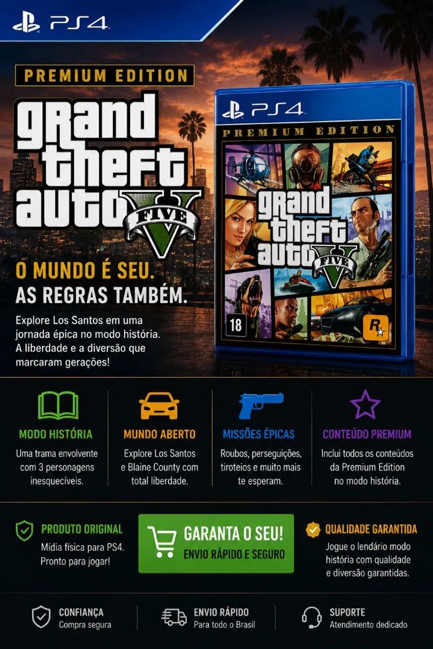 GTA V EDITION PREMIUM