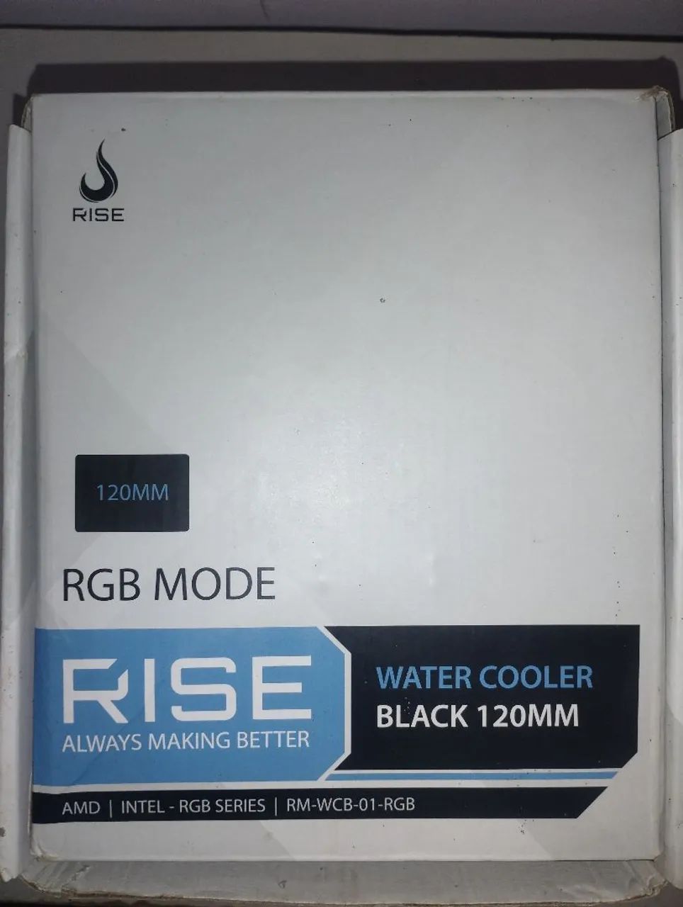 Water Cooler Rise Mode RGB, 120mm, AMD/INTEL- preto 