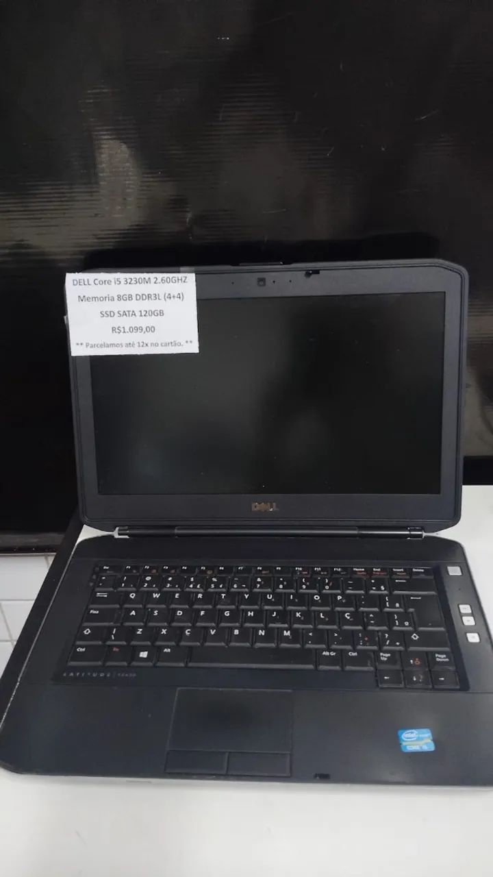 Notebook DELL Core i5 3230M 2.60GHZ