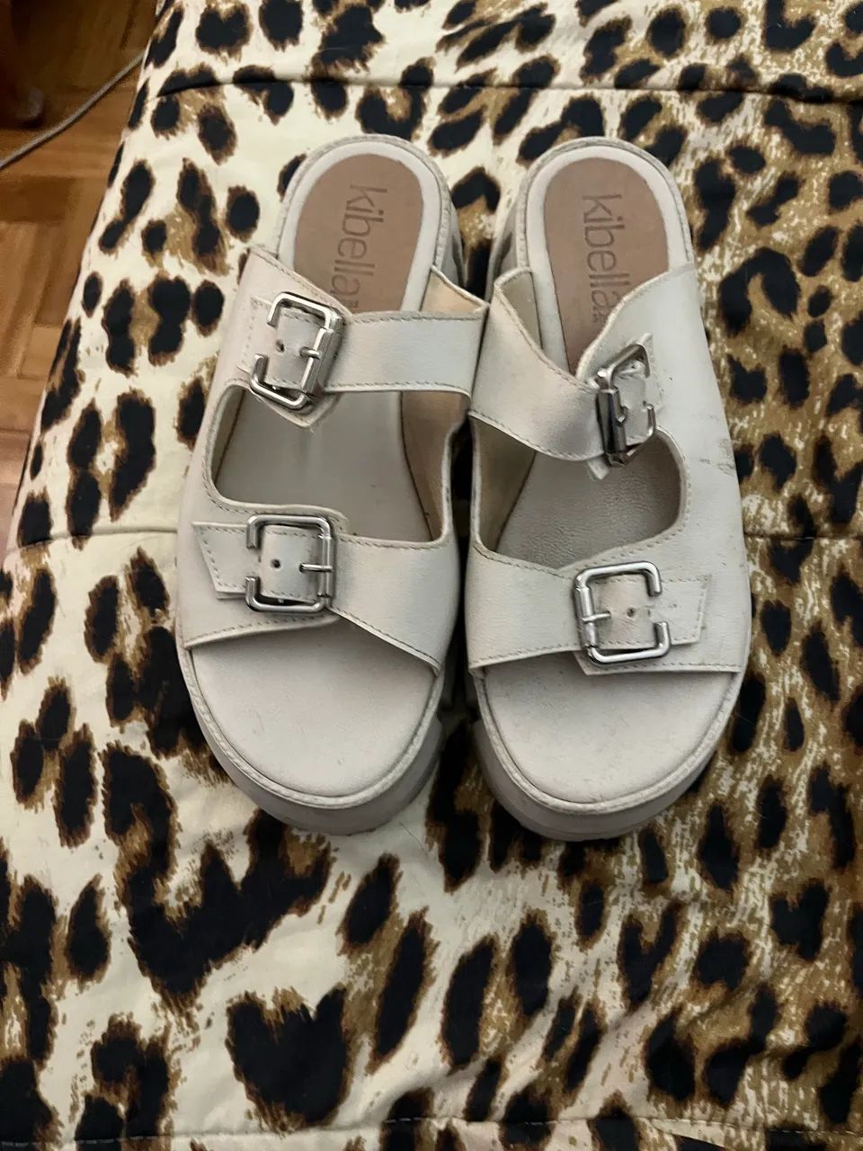 sandalia plataforma feminina