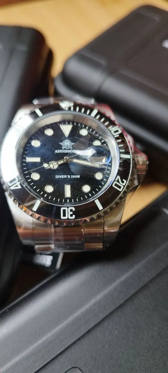 Addiesdive Submariner Preto - Foto 2