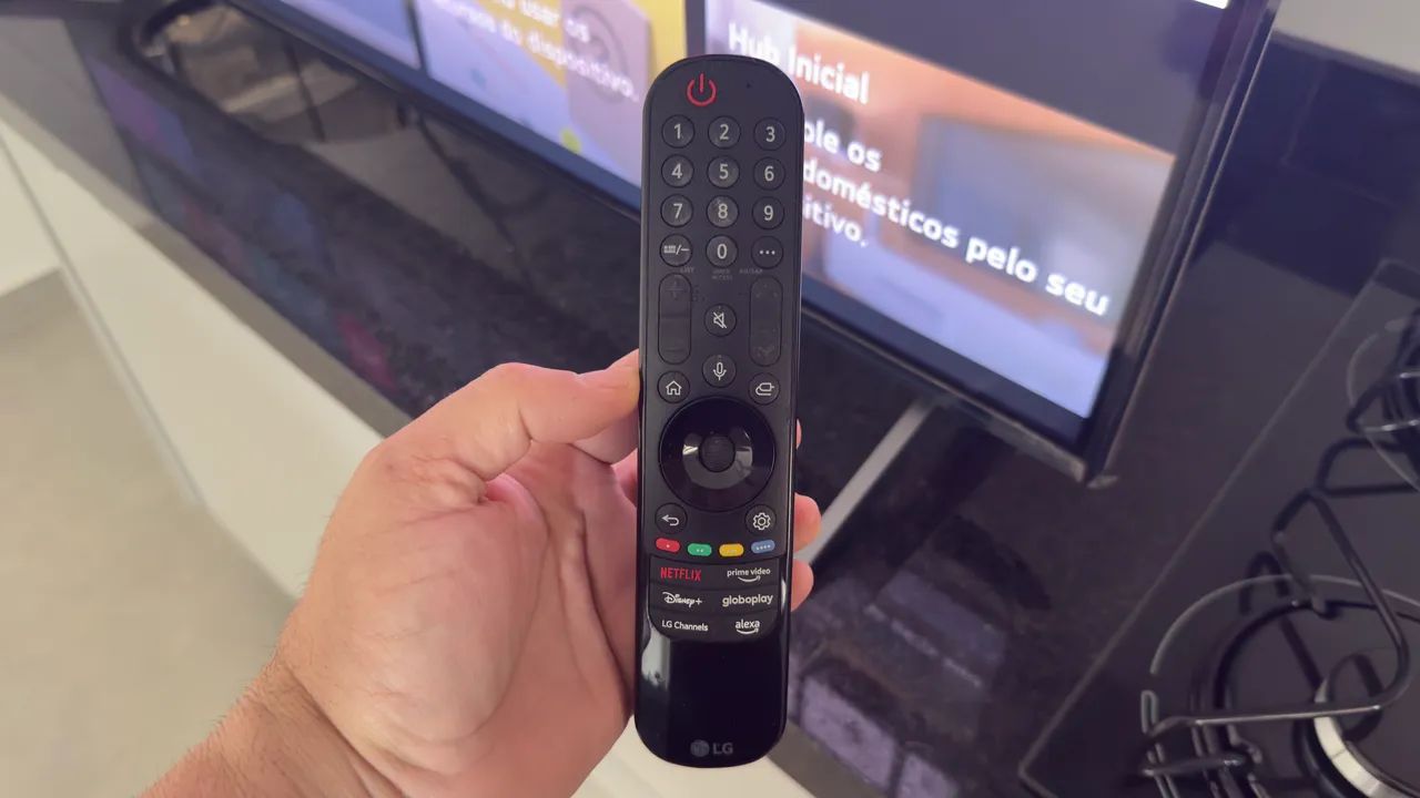 Smart TV LG QNED evo Mini LED AI 4K QNED80 55 polegadas - novinha !!! - Foto 5