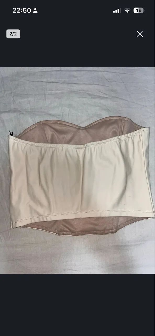 Cropped creme  - Foto 3