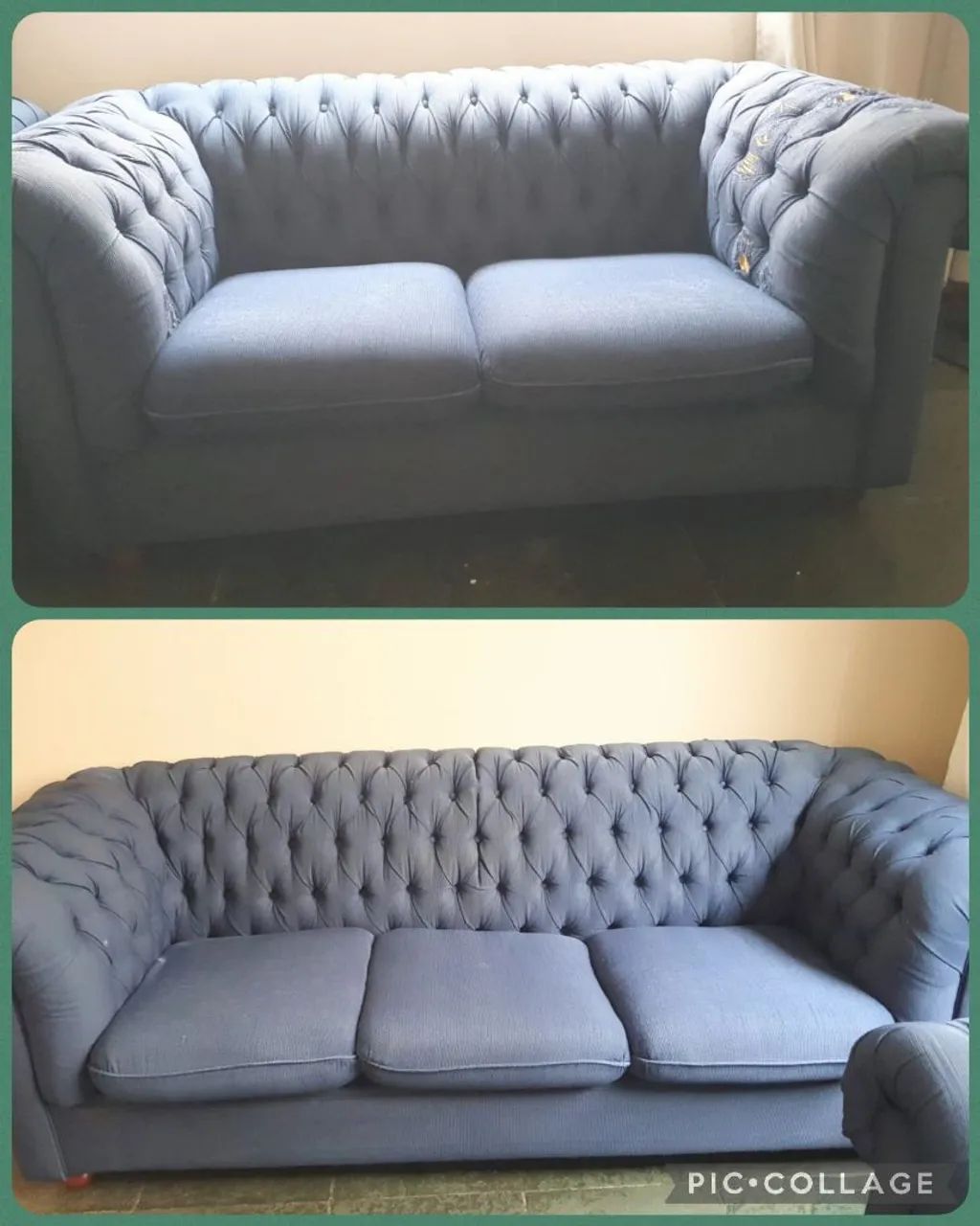 Sofá de 2 e 3 lugares da Líder 