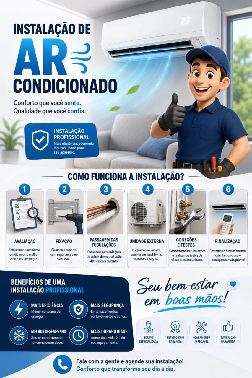 Instalação de Ar-Condicionado