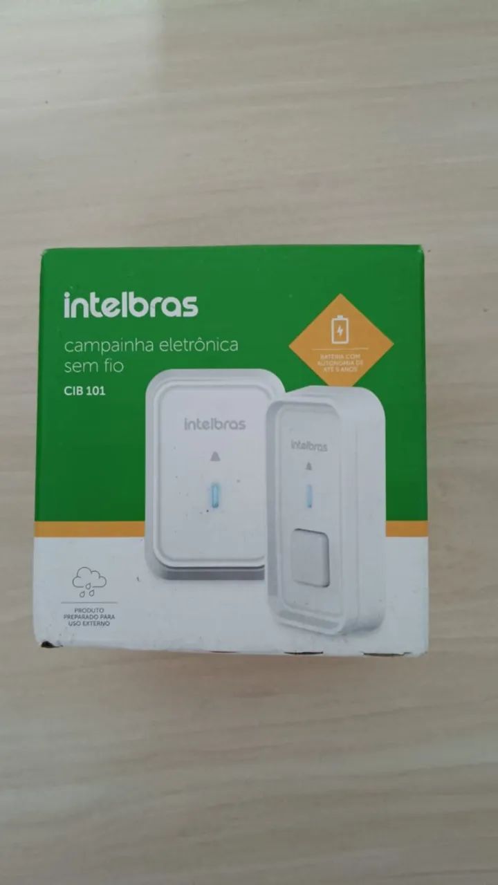 Intelbras CIB 101, uma campainha eletrônica sem fio