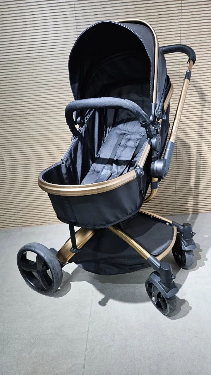 Carrinho de Bebe Dzieco Vulkan 360 - Foto 5