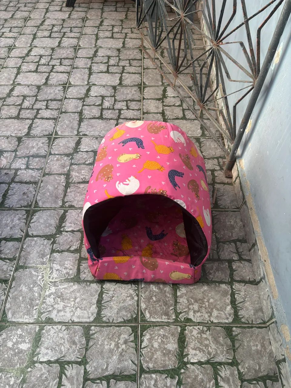 Casa pra gato acolchoada 