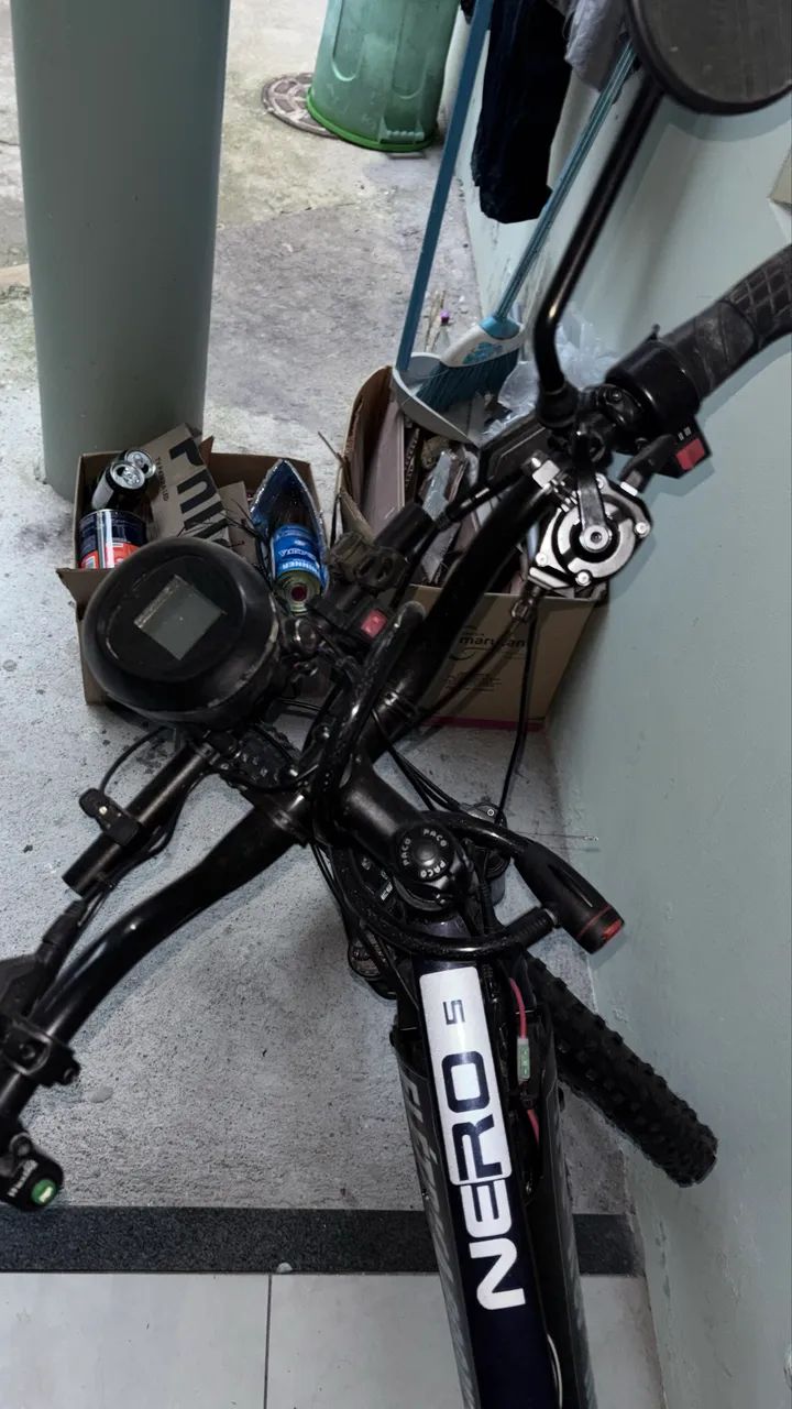 BICICLETA ELÉTRICA 800W - 48V - 20AH - Foto 2