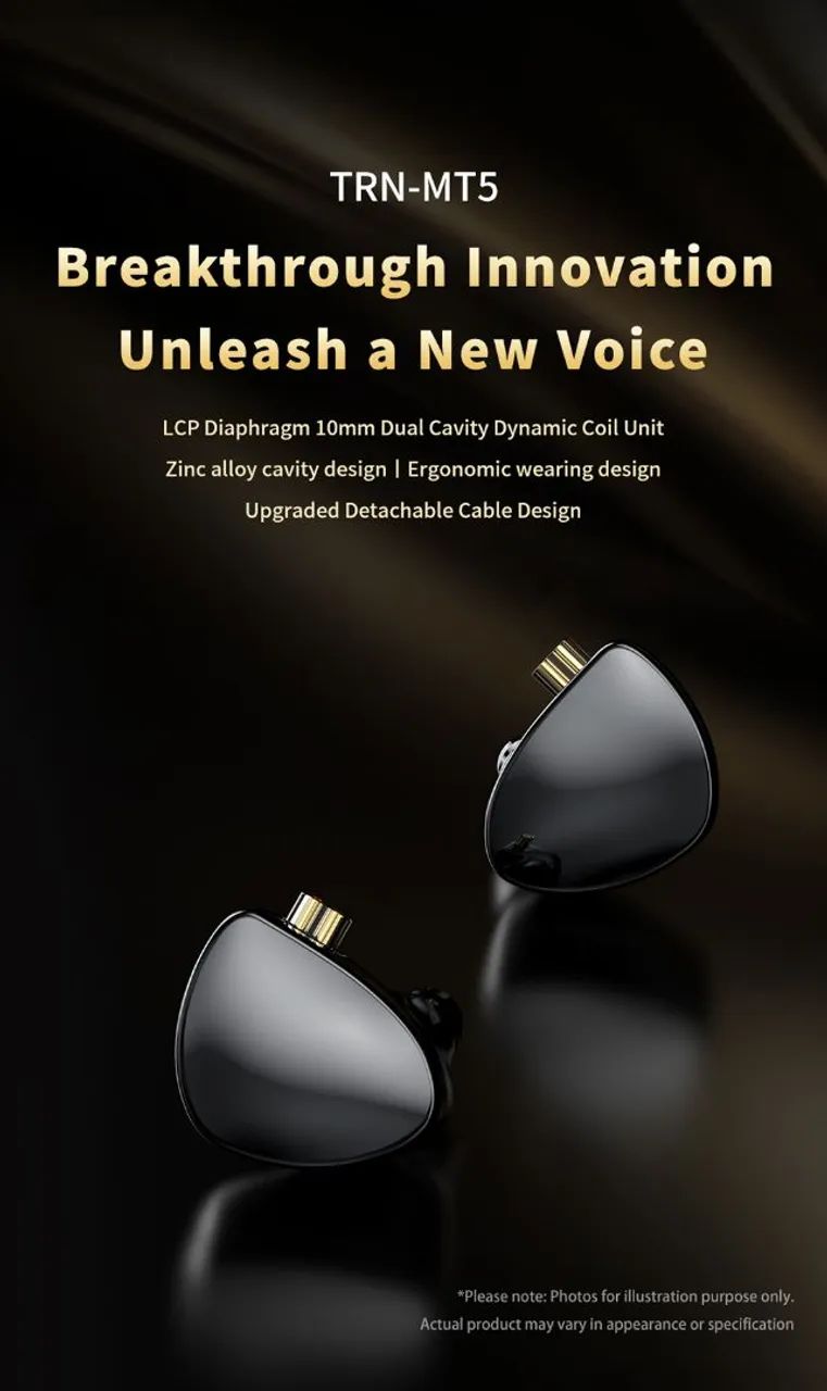 Fone in ear Trn MT5 - Foto 3
