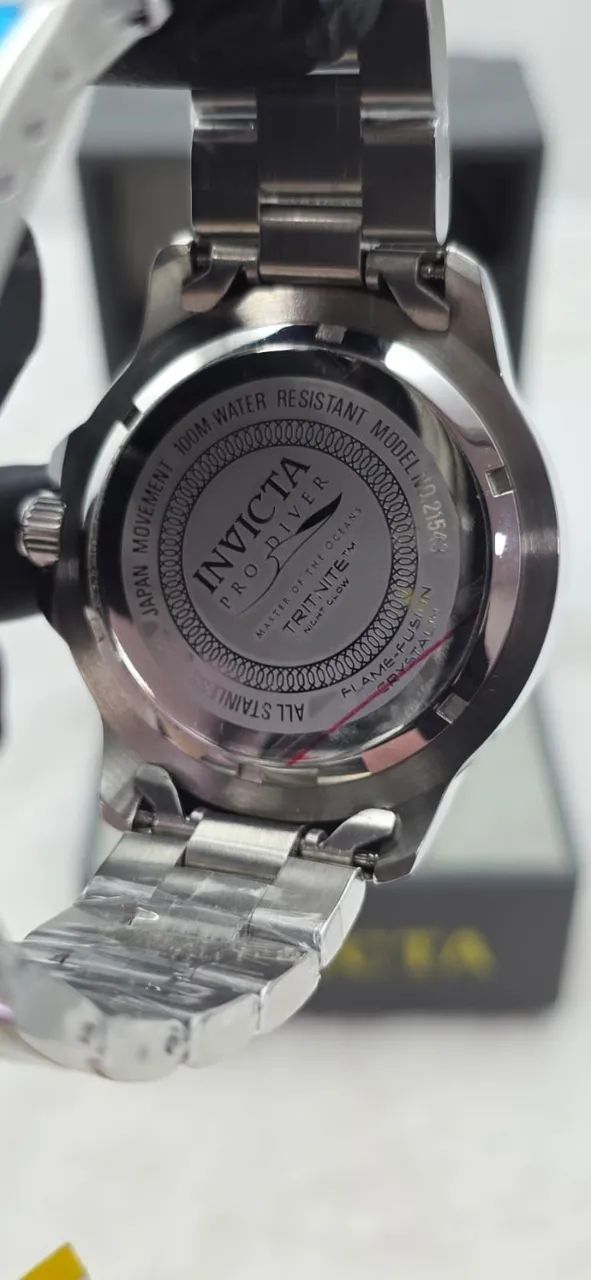 Relógio Invicta Pro Diver Analógico Masc. Aço Inox-original - Foto 2
