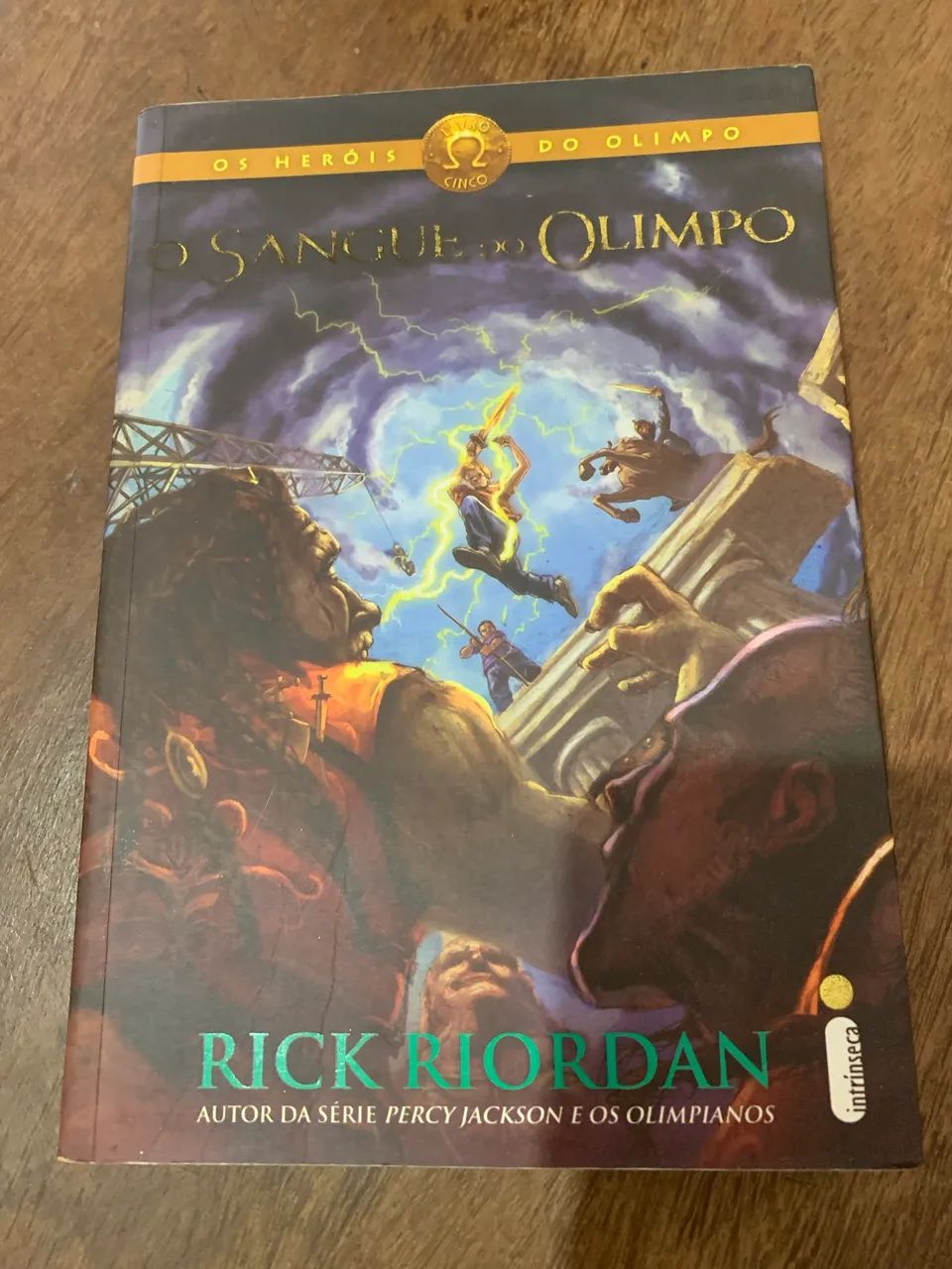 Livro: O Sangue do Olimpo | Os Heróis do Olimpo 5