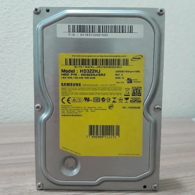 Hd Samsung 320Gb 