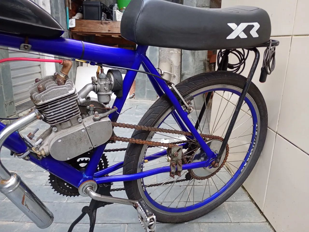 Bicicleta Motorizada Aero Vision Semi Nova  - Foto 4