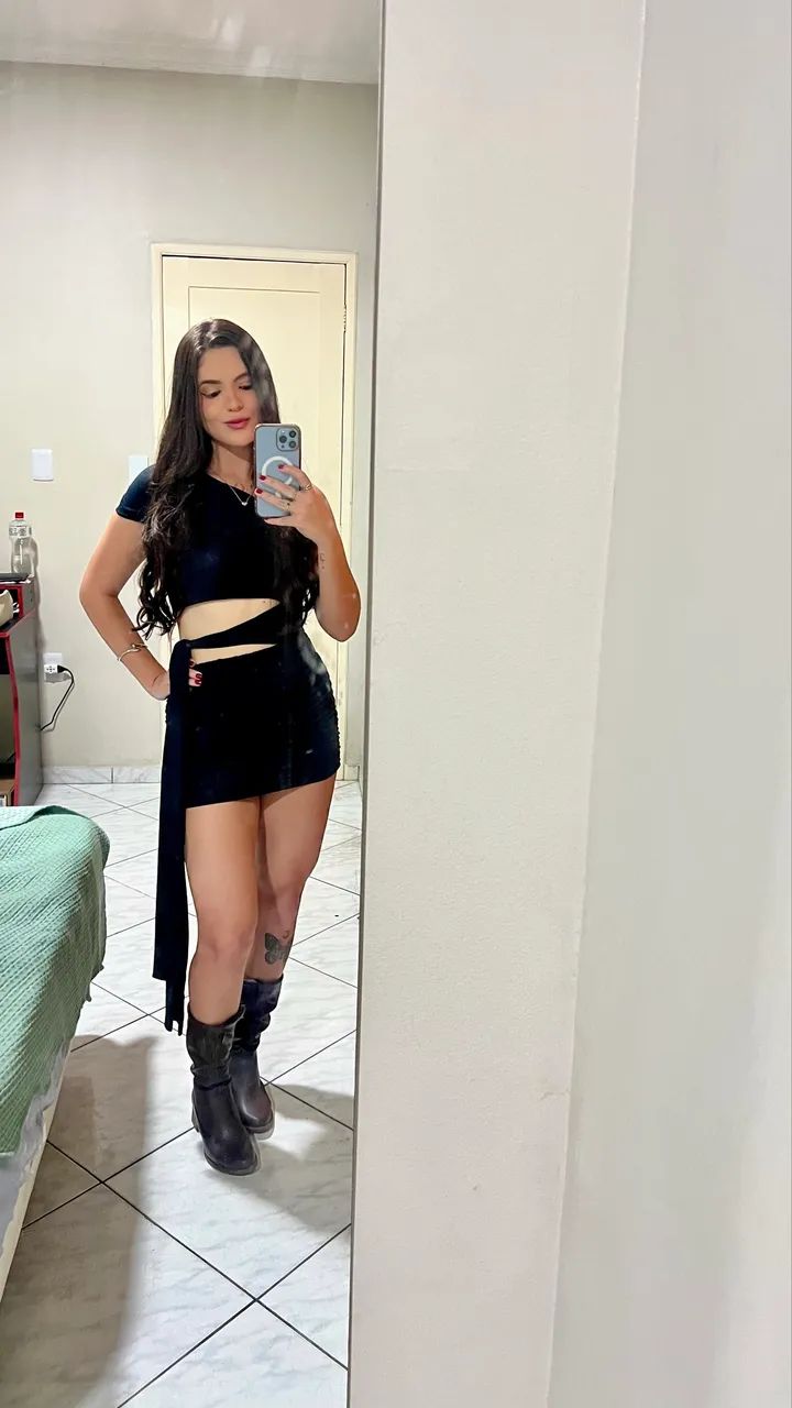 Vestido Preto Lindo! Usado Apenas 1 Vez.