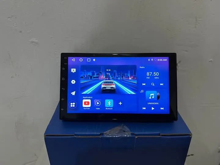 Multimídia 7P Android 4ram 64g carplay YouTube wifi Waze Netflix bluetooth 