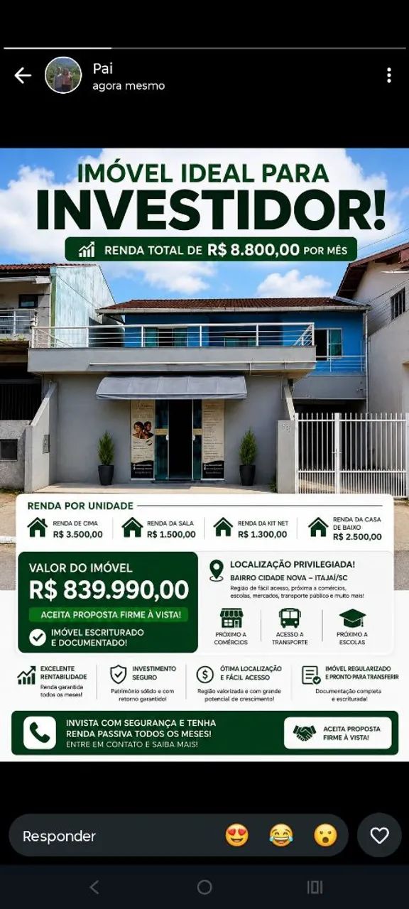Casa cidade nova 