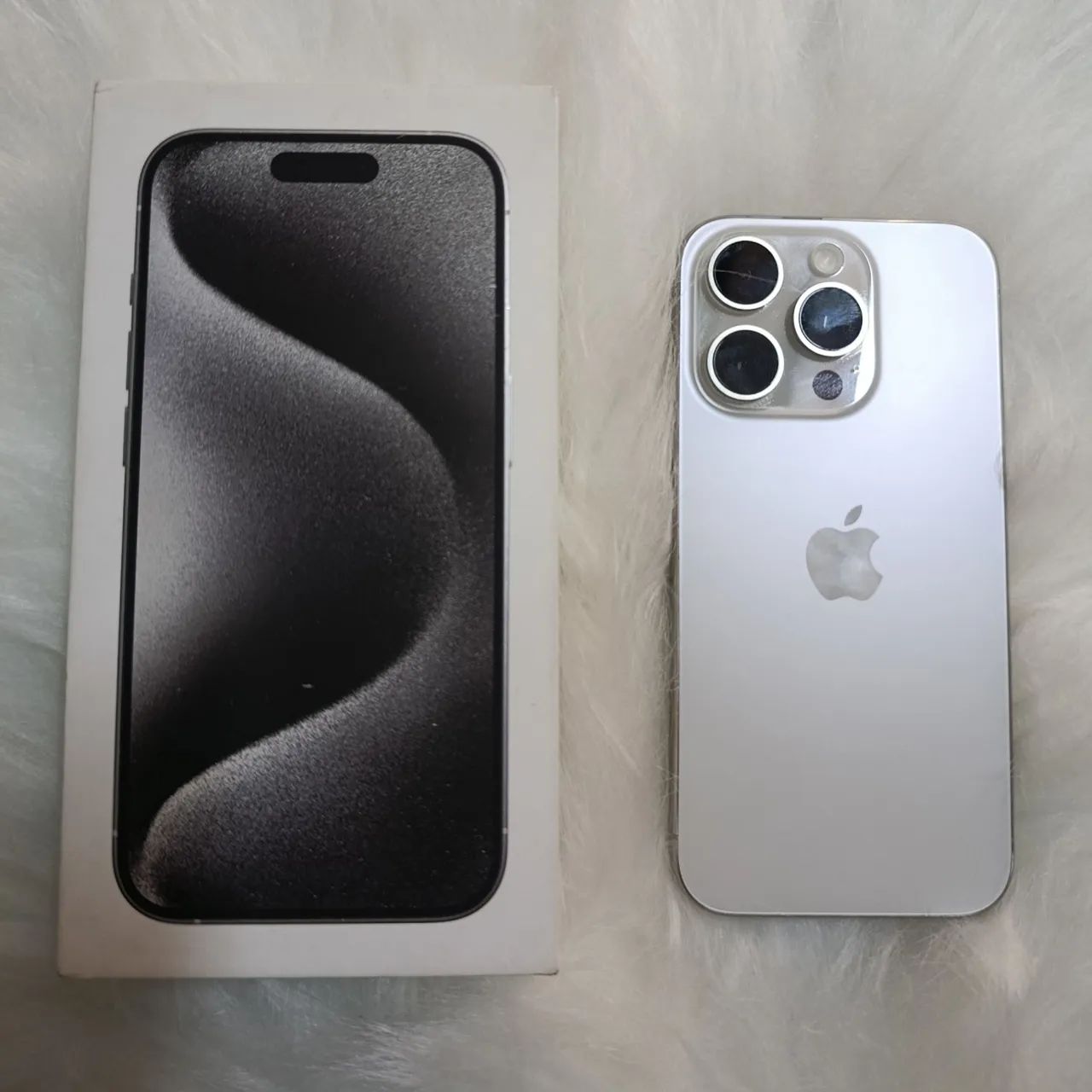 iPhone 15 Pro 128GB Branco | Todo Original | Sem Riscos | Com Caixa - Foto 2