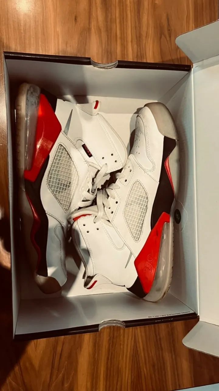 Tenis Jordan Mars 270 fire red - Foto 4