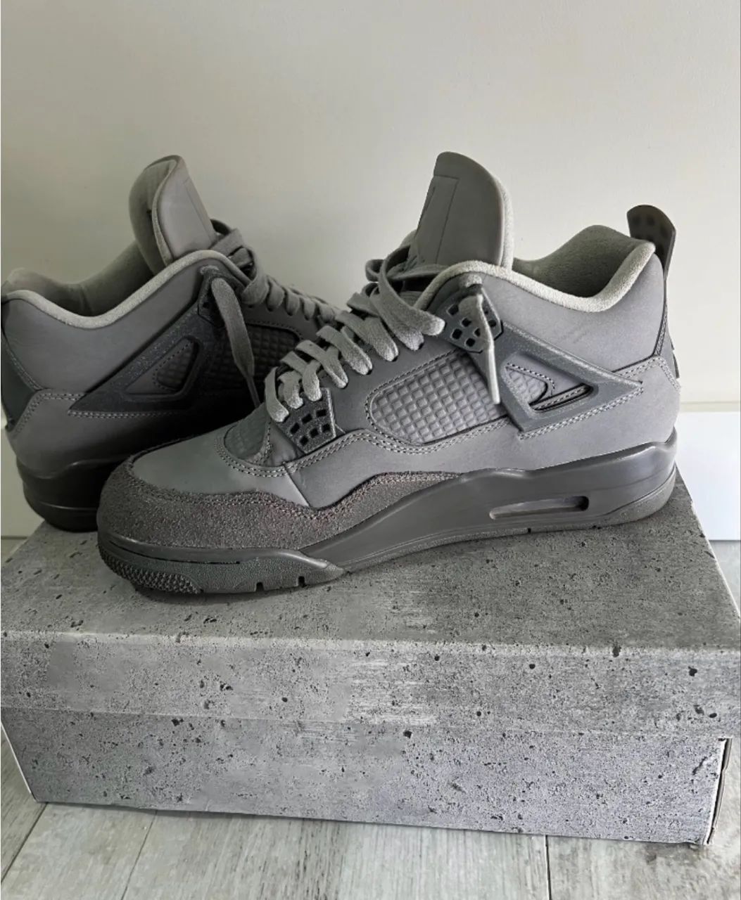 Tênis AirJordan 4 Ciment  - Foto 4