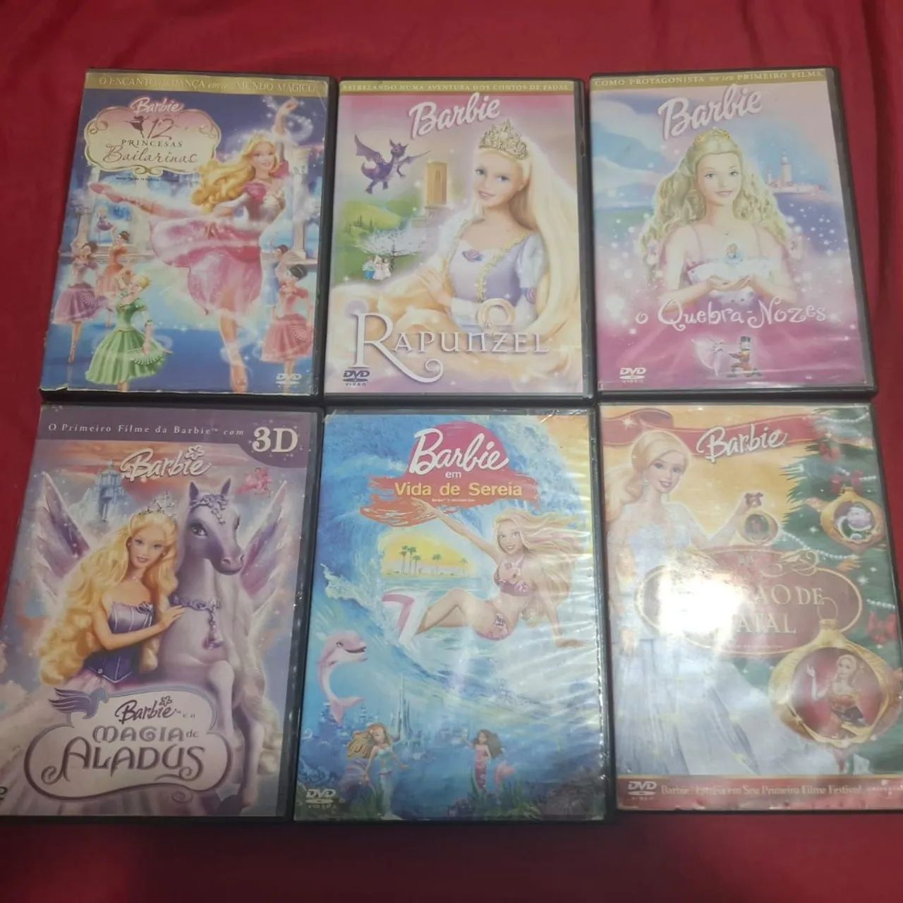 RESERVADO 6 filmes da Barbie 
