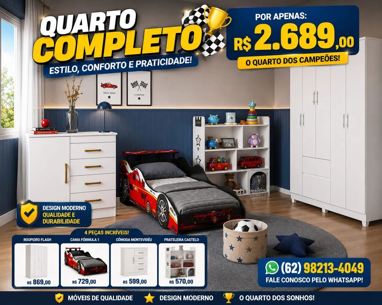 O QUARTO DOS CAMPEÕES!