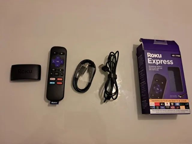 Dispositivo de Streaming Full HD Roku Express Wi-Fi Dual Band HDMI