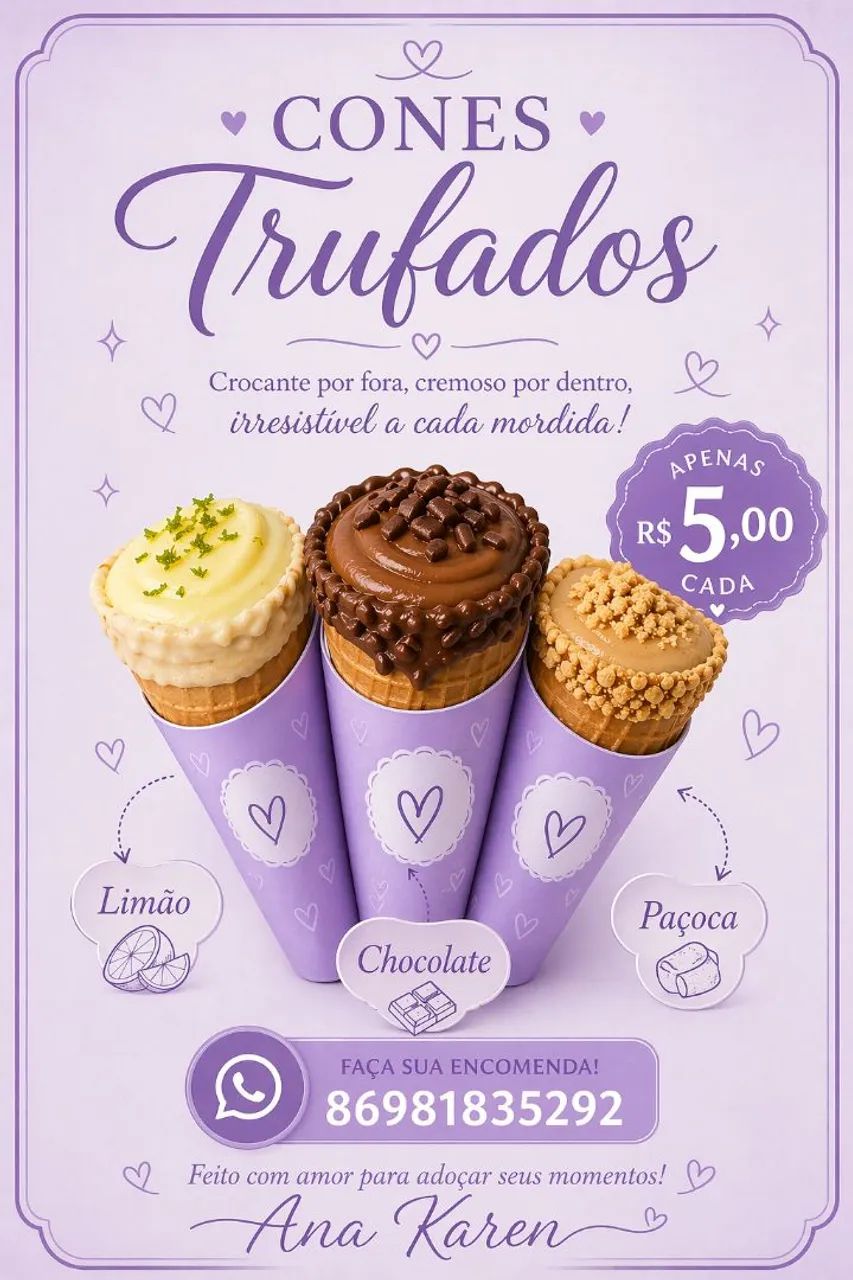 CONE TRUFADO