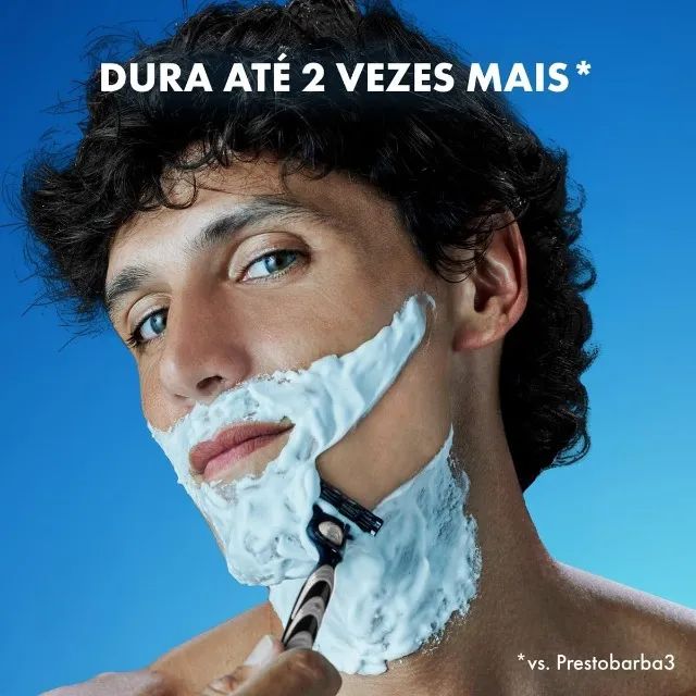 Gillette Mach3, Carga para Aparelho de Barbear com 3 Lâminas 8 Unidades - Foto 2