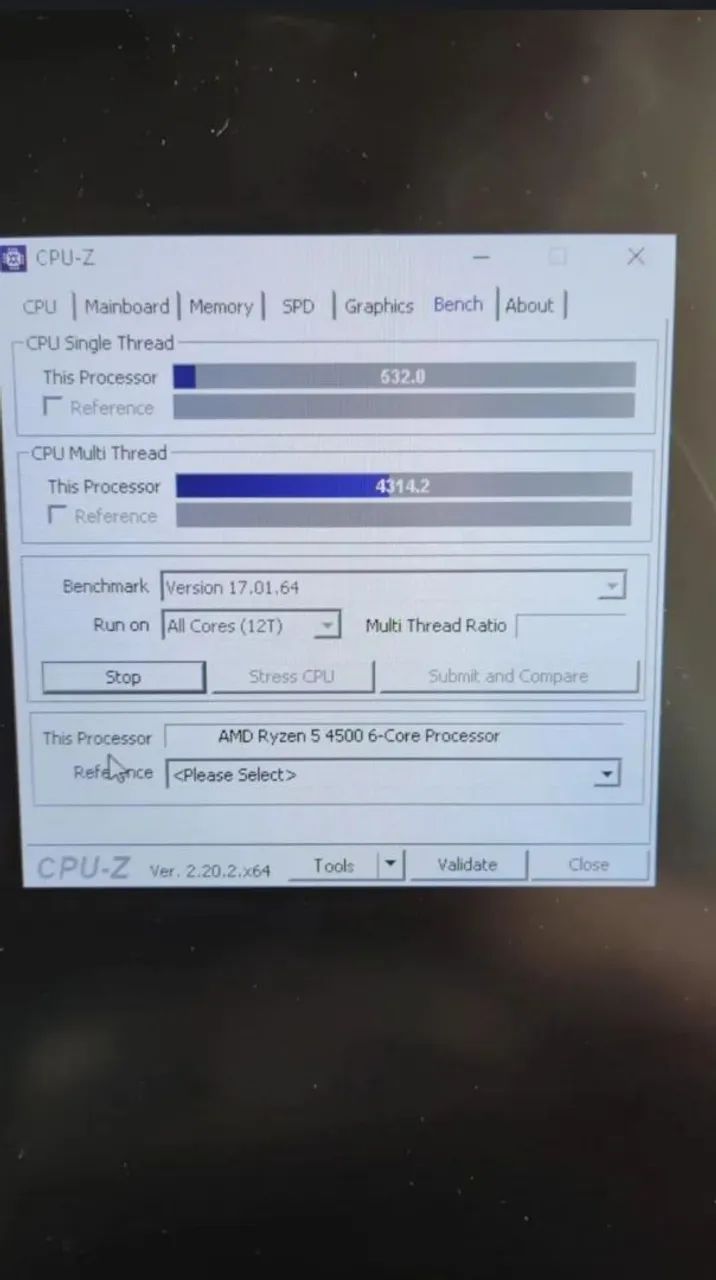 Processador ryzen 5 4500 - Foto 4